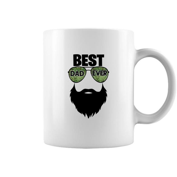 Best Dad Ever Black Beard Special Gift For Dad Fathers Day Coffee Mug