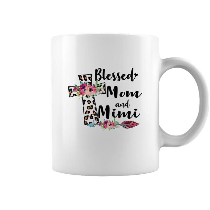 Blessed To Be Called Mom And Mimi Mothers Day  Coffee Mug