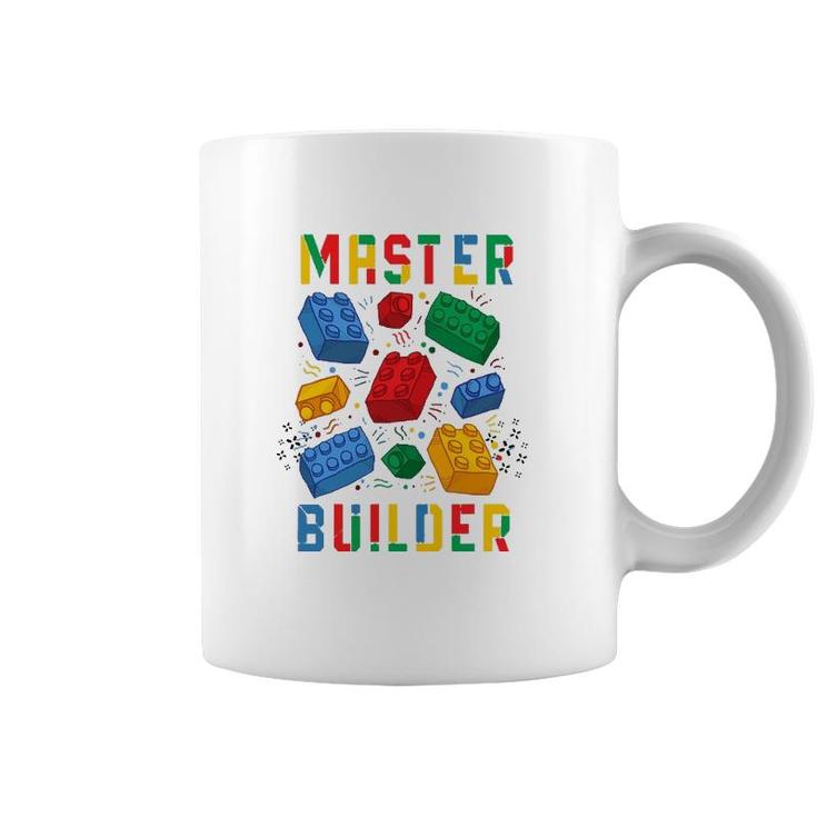 Brick Builder Funny Blocks Master Builder Coffee Mug