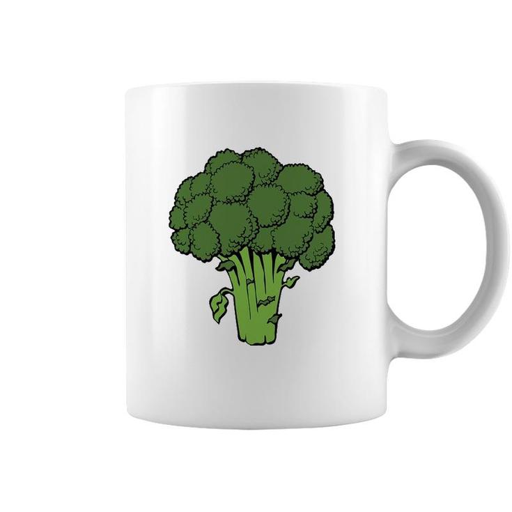Broccoli Is Life Fun Graphic Vegetable Coffee Mug