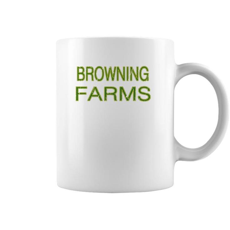 Browning Farms Squad Family Reunion Last Name Team  Coffee Mug