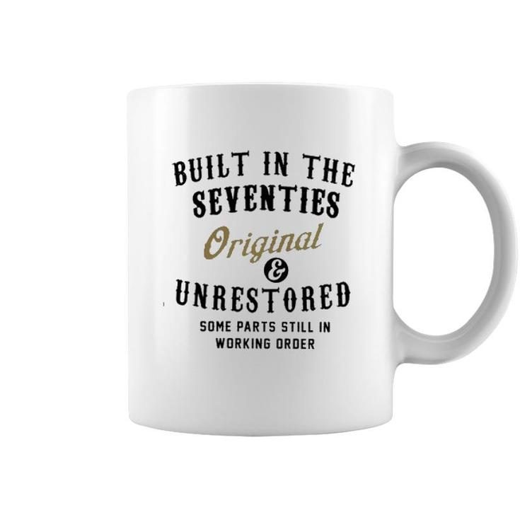 Built In The Seventies Printed Design 2022 Gift Coffee Mug