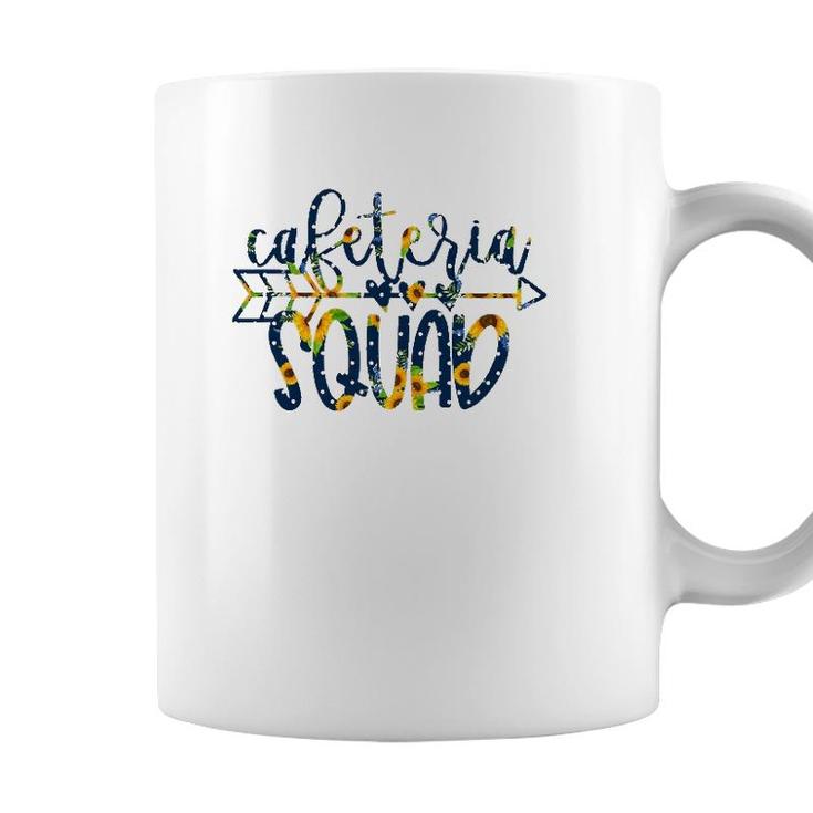 Cafeteria Squad Back To School Matching Group Sunflowers Coffee Mug