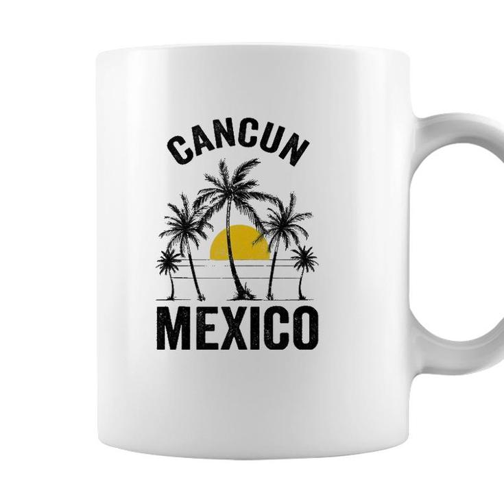Cancun Beach Souvenir Mexico 2021 Vacation Family Coffee Mug