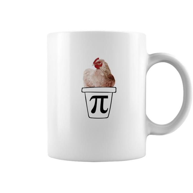 Chicken Pot Pi Funny Pi Day Parody Joke Math Tee Coffee Mug
