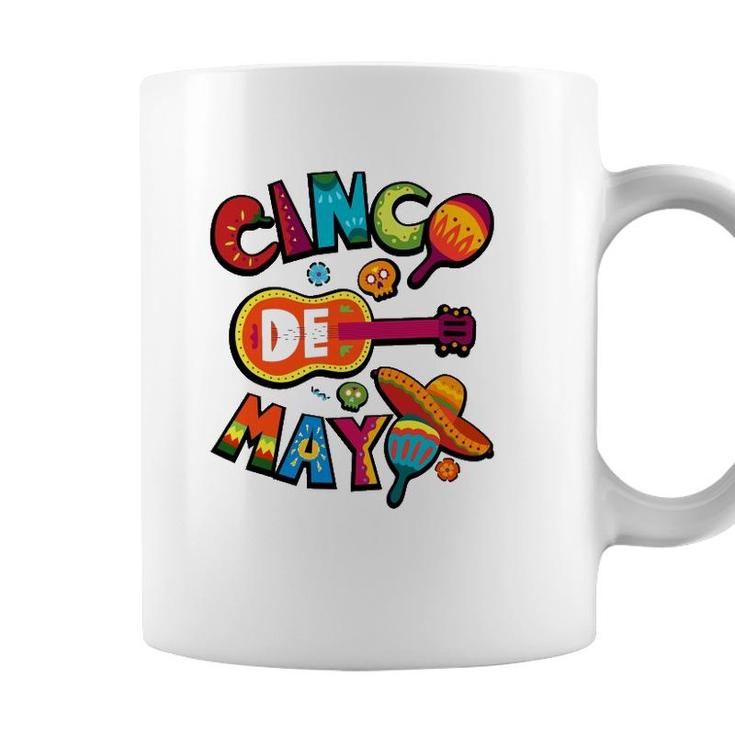 Cinco De Mayo Men Women Kids Mexican Fiesta 5 De Mayo Coffee Mug
