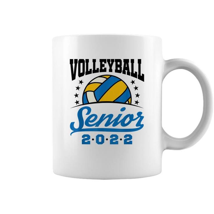 Class Of 2022 Volleyball Senior Graduation Grad Graduate  Coffee Mug