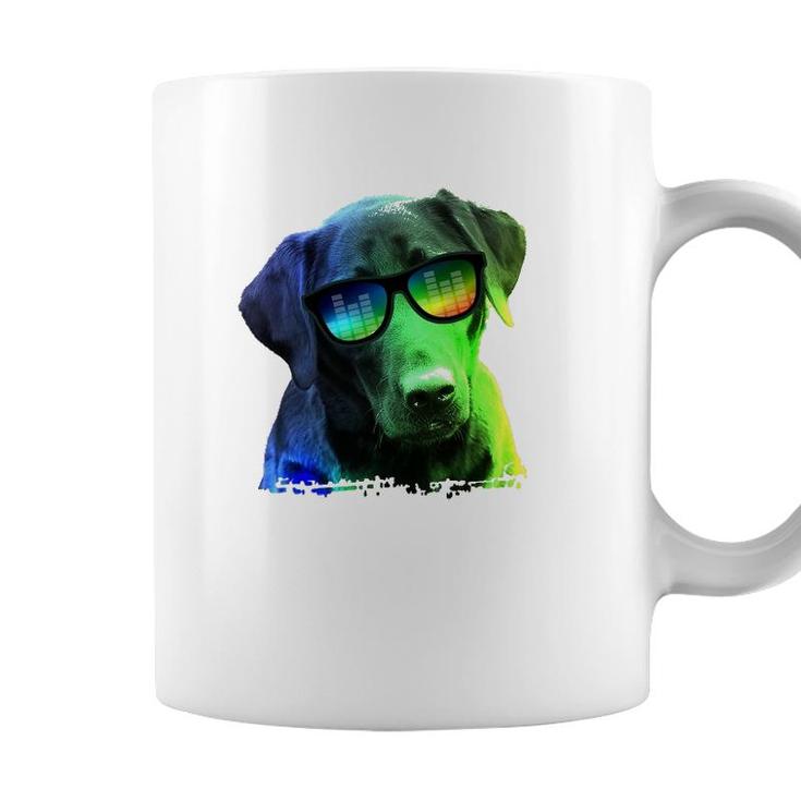 Colorful Dog Retriever Labrador Pet Lovers Gift Coffee Mug