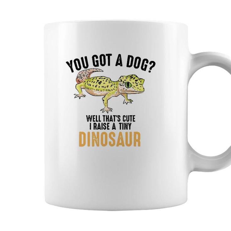 Cool I Raise Tiny Dinosaur Funny Leopard Gecko Pet Gift Coffee Mug