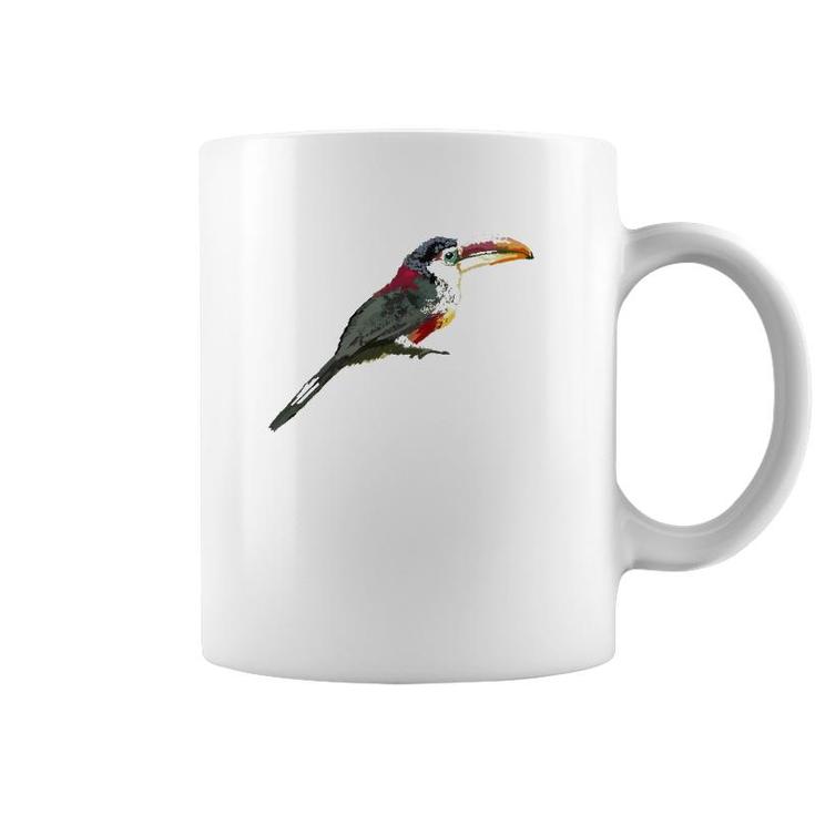 Curl Crested Aracari Birdtee Coffee Mug