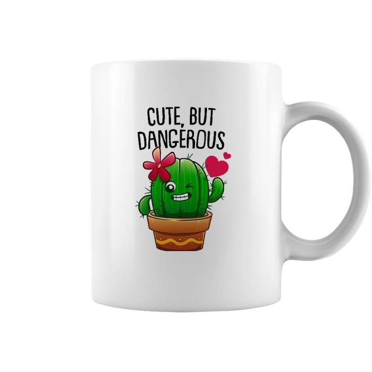 Cute Cactus Gift For Women Girls Plant Lovers Funny Cacti Coffee Mug