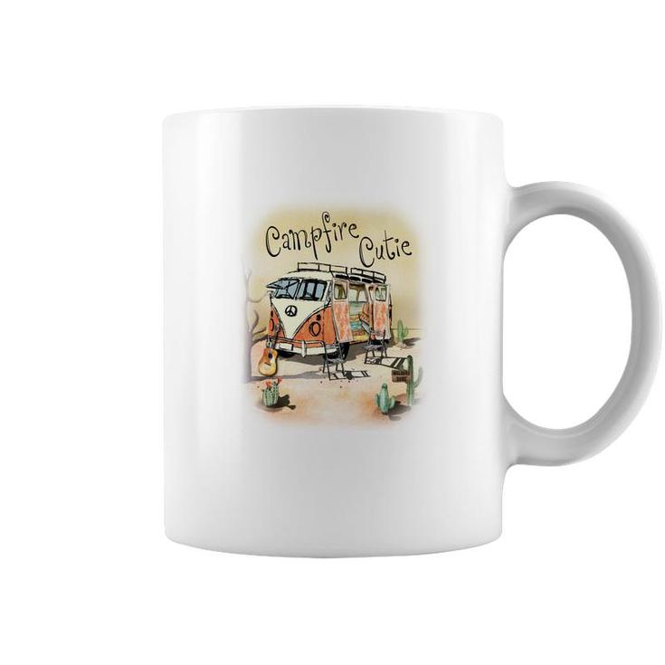 Cute Custom Campfire Cutie Camp Life Idea Gift Coffee Mug