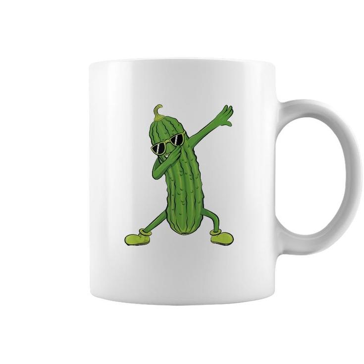 Dabbing Pickle Dancing Cucumber Lover Funny Gifts  Coffee Mug