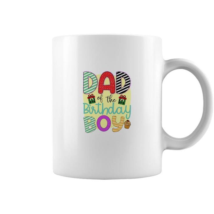 Dad Of Te Birthday Boy With Many Beautiful Gifts In The Party Coffee Mug