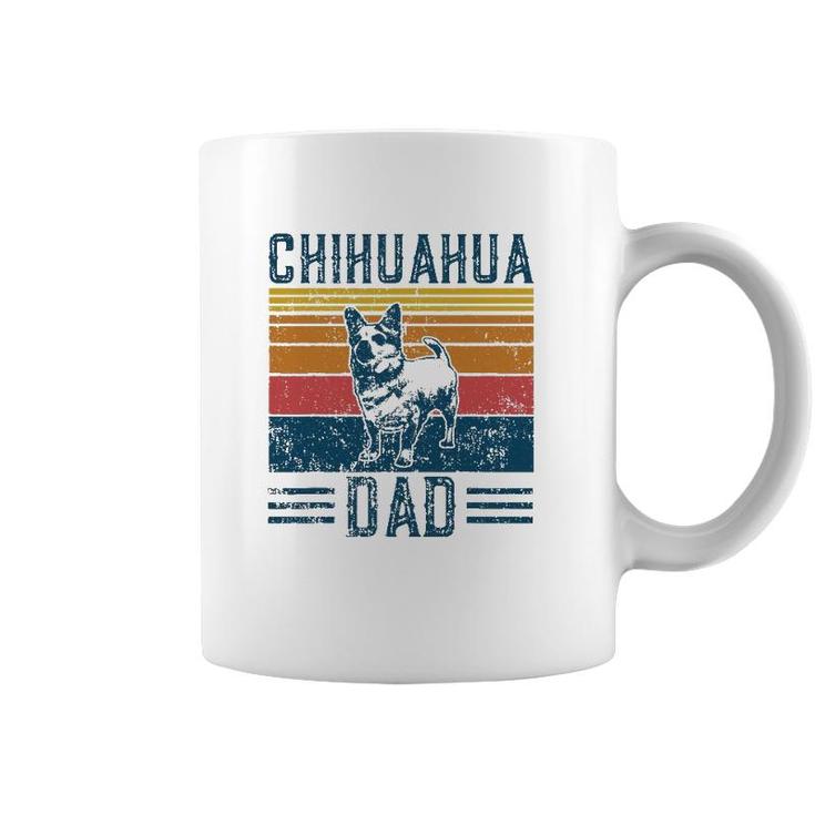 Dog Chihuahua Dad - Vintage Chihuahua Dad Coffee Mug