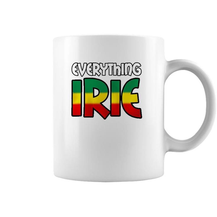 Everything Irie Colorful Rainbow Gift Coffee Mug