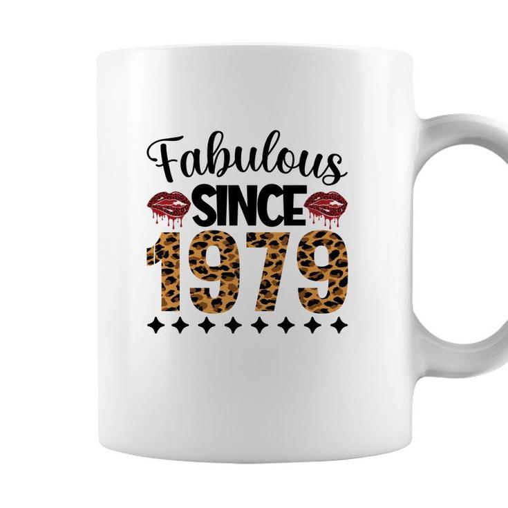 Fabulous Since 1979 43Th Birthday 1979 Leopard Coffee Mug