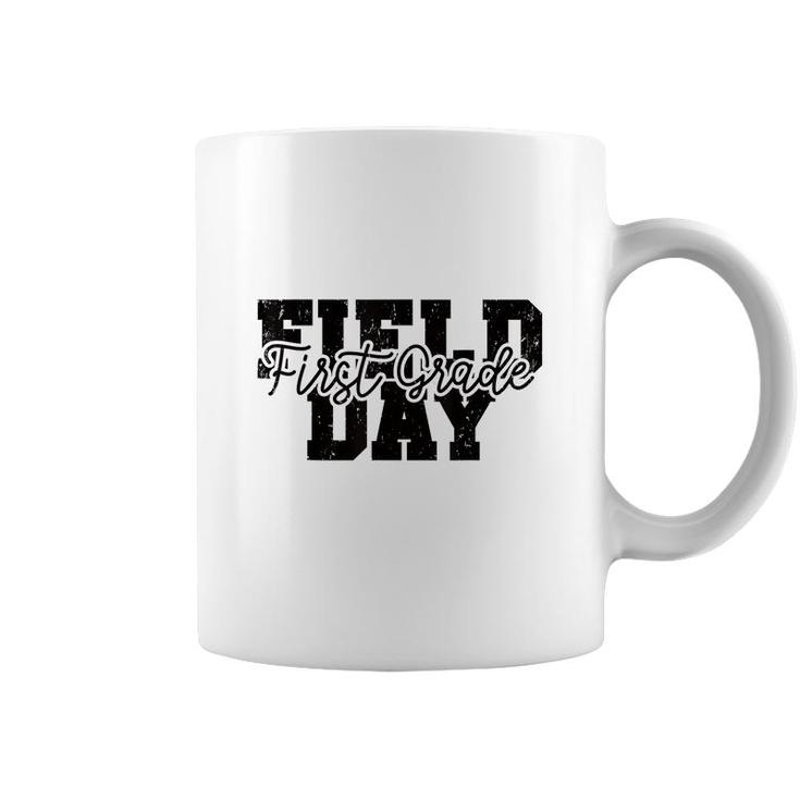 Field Day 2022 First Grade School Teacher Kids Yellow  Coffee Mug