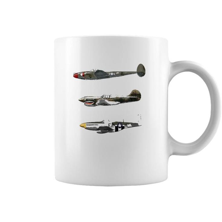 Fighter Airplanes Warbirds Fighter Planes Coffee Mug