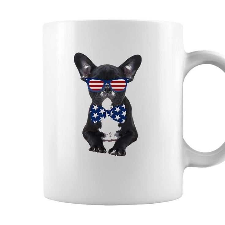 Funny French Bulldog 4Th Of July Patriotic Usa Coffee Mug