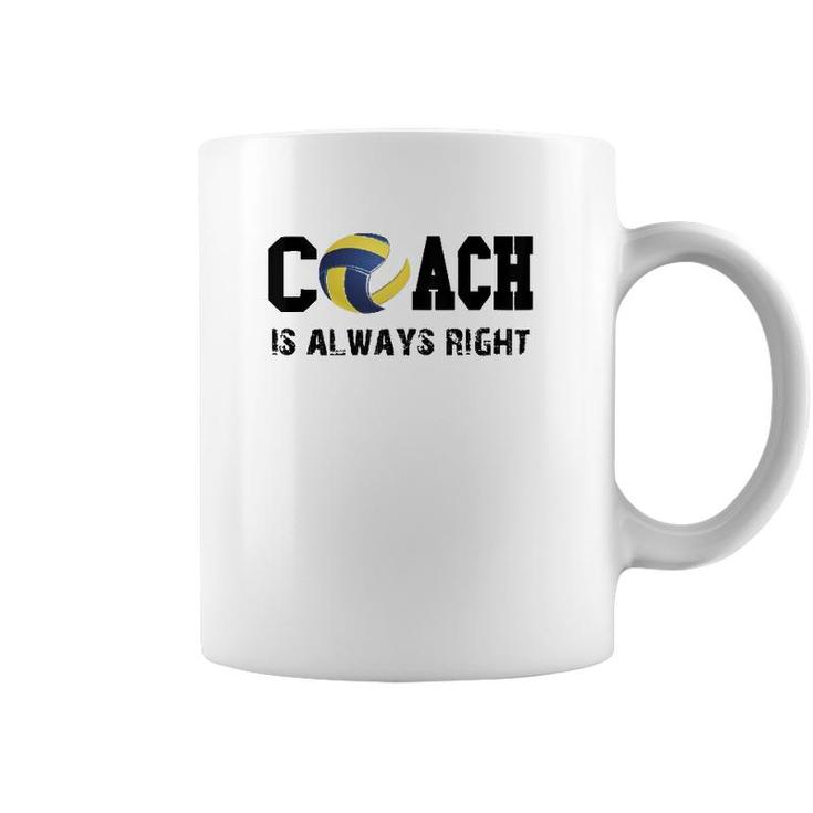 Funny Volleyball Coach Gifts Gift For Volleyball Coach  Coffee Mug