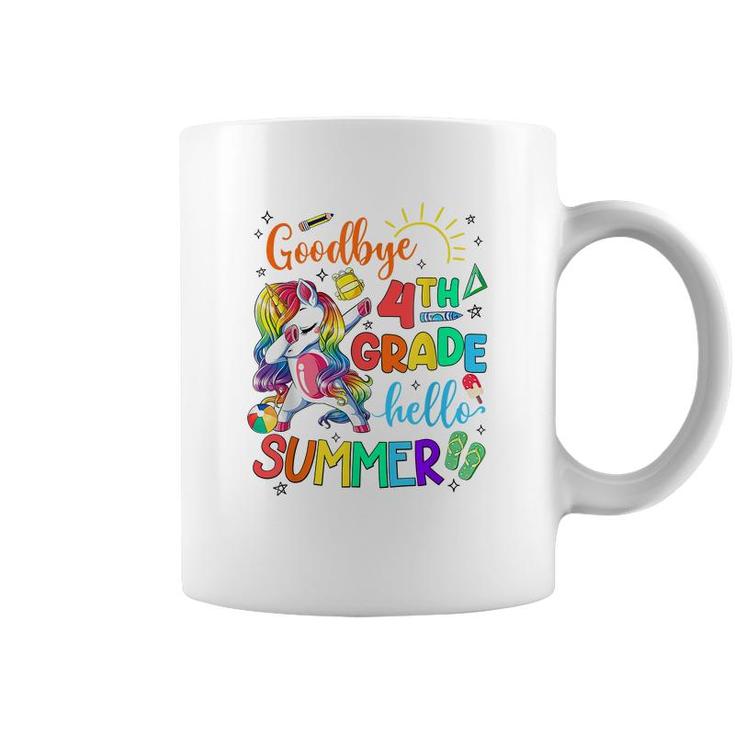 Goodbye 4Th Grade Hello Summer Unicorn  Coffee Mug