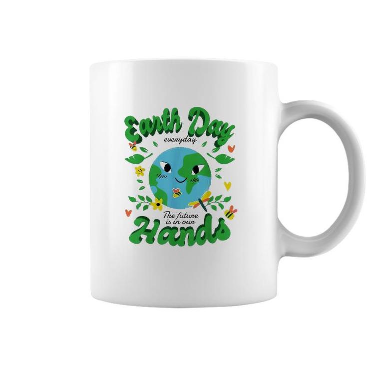 Green Squad For Future Is In Our Hands Of Everyday Earth Day Coffee Mug