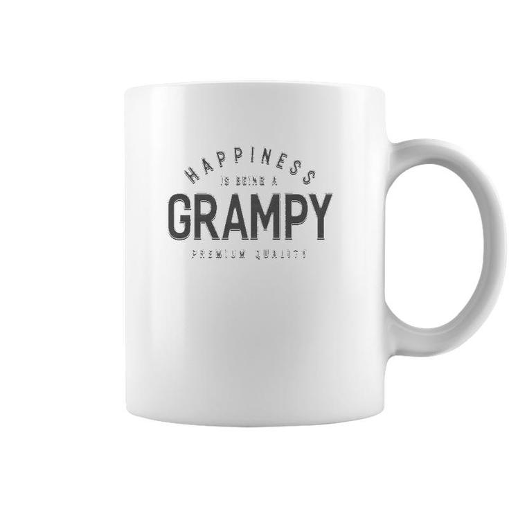 Happiness Is Being A Grampy Fathers Day Men Gift Coffee Mug