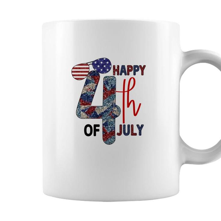 Happy 4Th Of July Vintage Graphic July Independence Day 2022 Coffee Mug