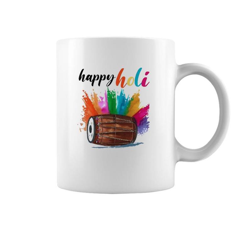 Happy Holi 2022 India Colors Spring Festival Hindu Coffee Mug