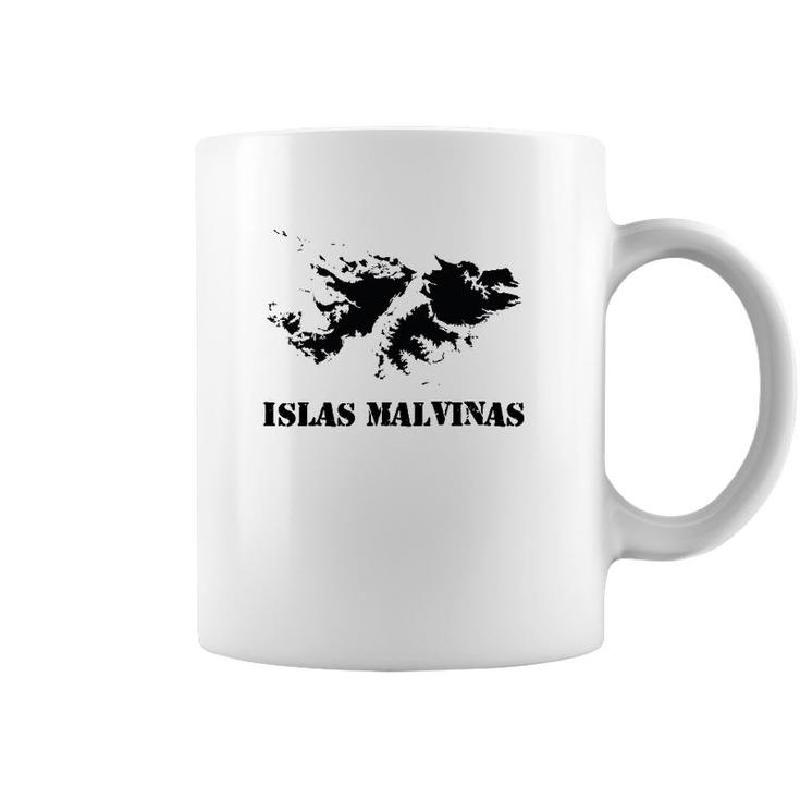 Islas Malvinas Falkland Islands Map Coffee Mug