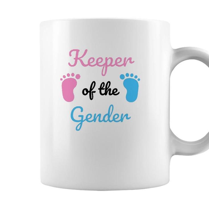 Keeper Of The Gender Reveal Party Supplies Coffee Mug