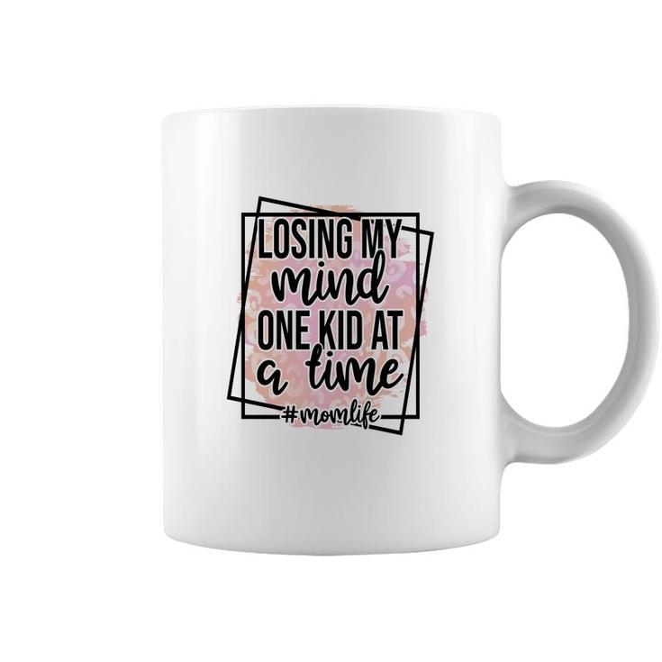 Losing My Mind One Kid At A Time Momlife Vintage Mothers Day Coffee Mug