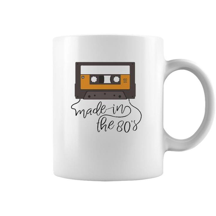 Made In The 80S Cassette Tape Coffee Mug