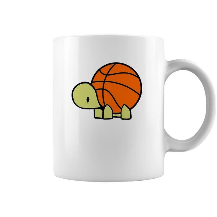Max Turtle Loves Basketball I Baller Turtles Team Coffee Mug