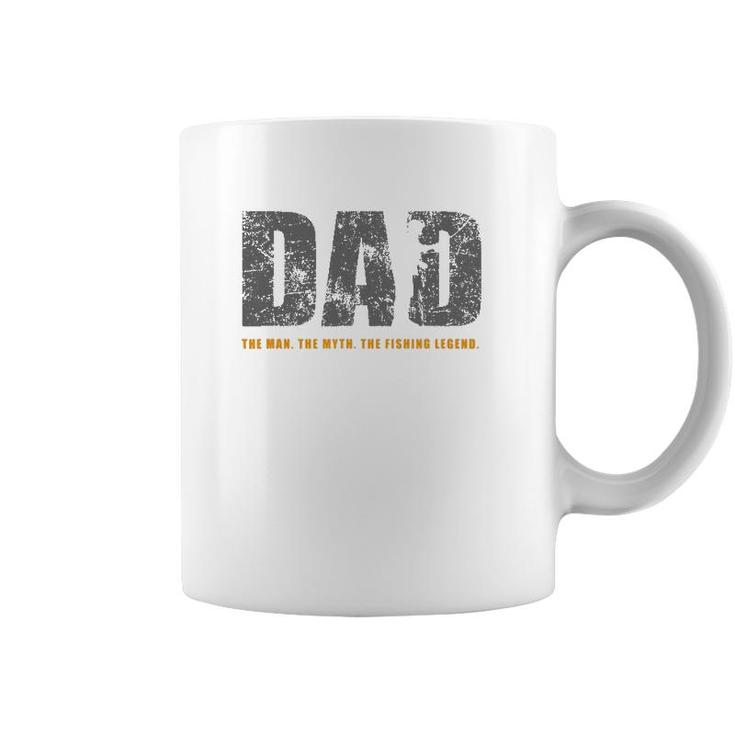 Mens Fishing Dad Fishing Lover Gift Coffee Mug
