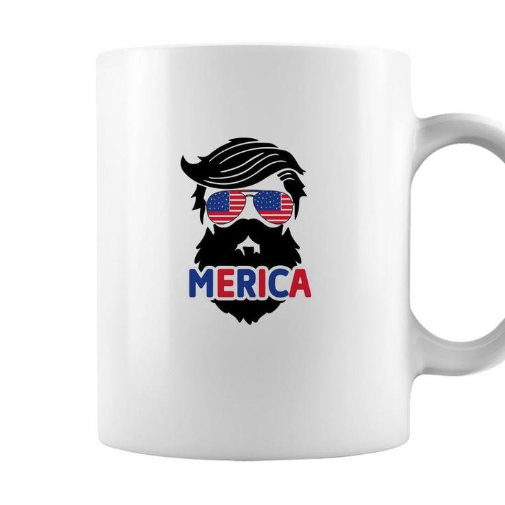 Merica July Independence Day Black Man Great 2022 Coffee Mug