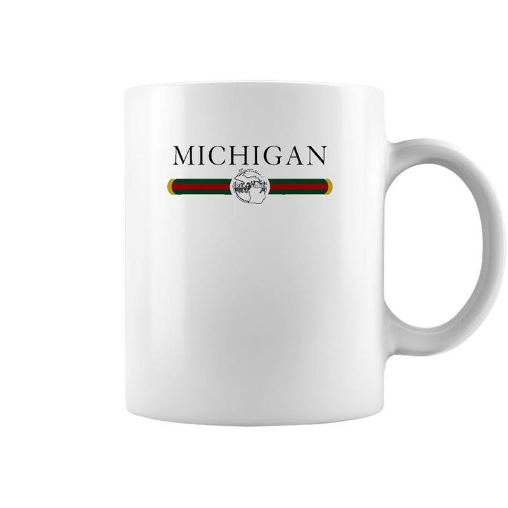Michigan Style Home State Gift Coffee Mug