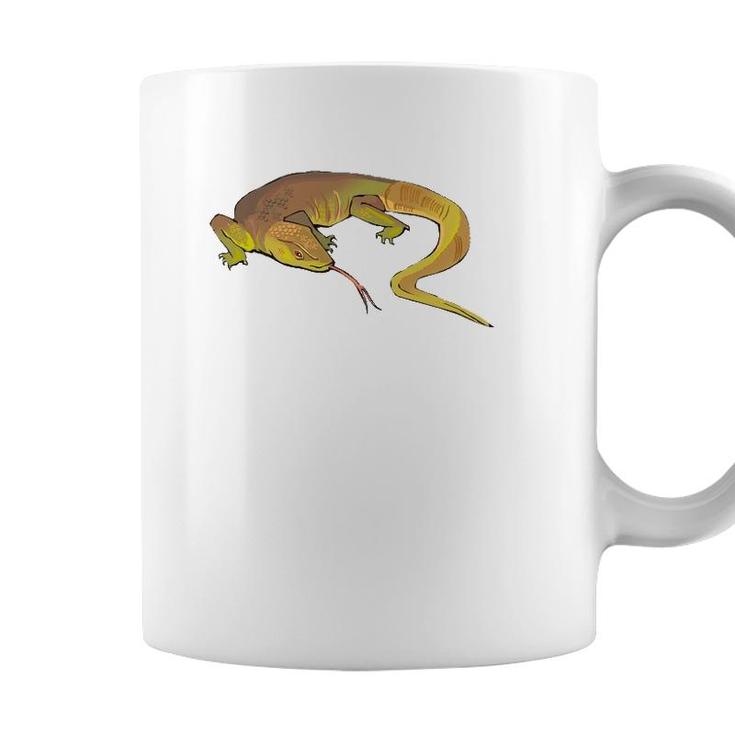 Monitor Lizard Savannah Reptile Pet Art Animal Lover Coffee Mug