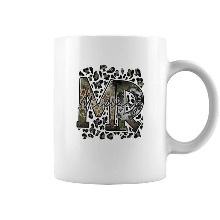 Mr Military My Dad Is Hero Leopard Plaid Coffee Mug