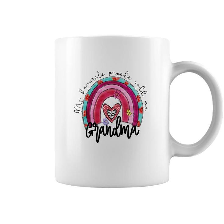 My Favorite People Call Me Grandma Idea New Coffee Mug