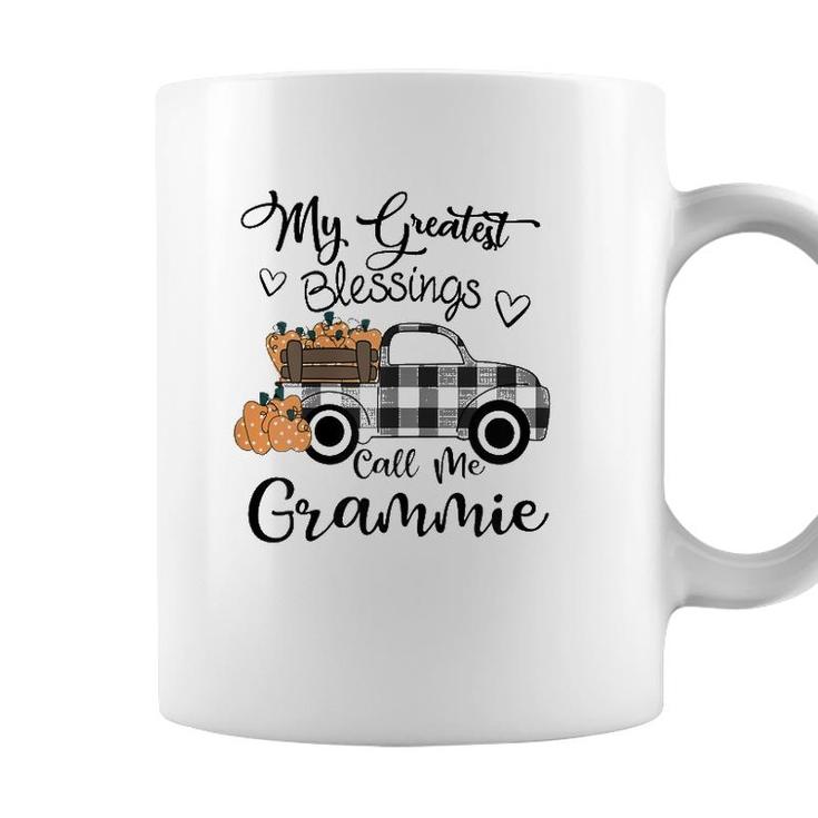 My Greatest Blessings Call Me Grammie - Autumn Gifts Coffee Mug