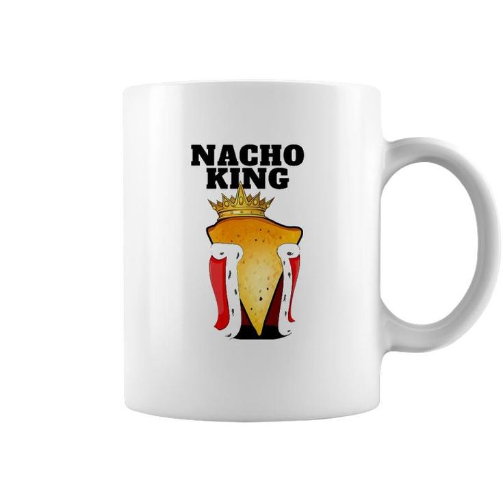 Nacho King Mens Nacho Lover  Cute Mexican Nacho Coffee Mug