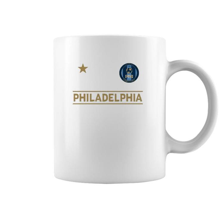 Philadelphia Soccer Jersey Original Fan Design Coffee Mug