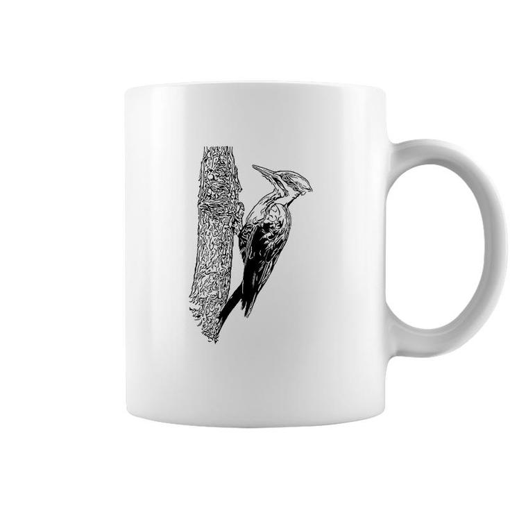 Pileated Woodpecker Bird Lover Gift Coffee Mug