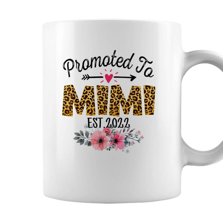 Promoted To Mimi 2022 First Time Mothers New Mom To Be Gift  Coffee Mug