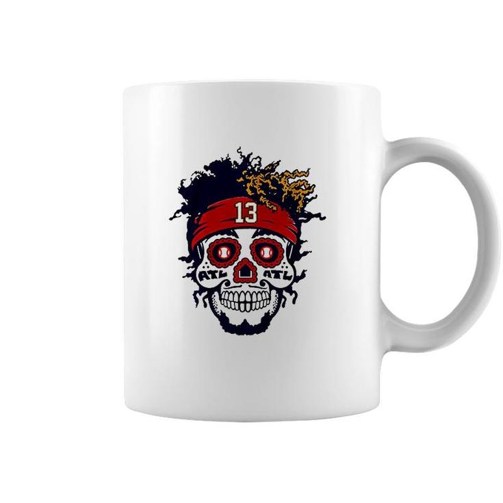 Ronald Acuña Jr Sugar Skull Coffee Mug