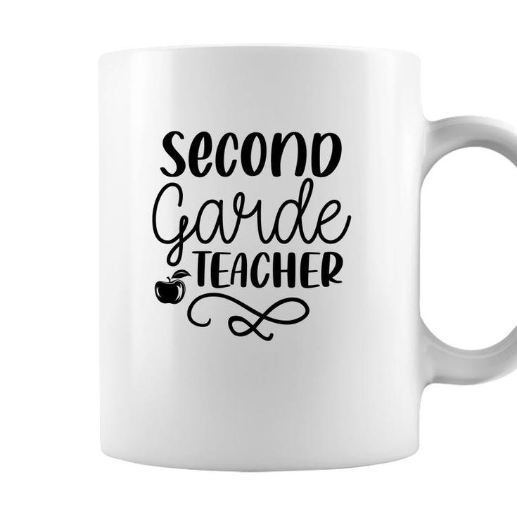 Second Grade Teacher Back To School Black Great Coffee Mug