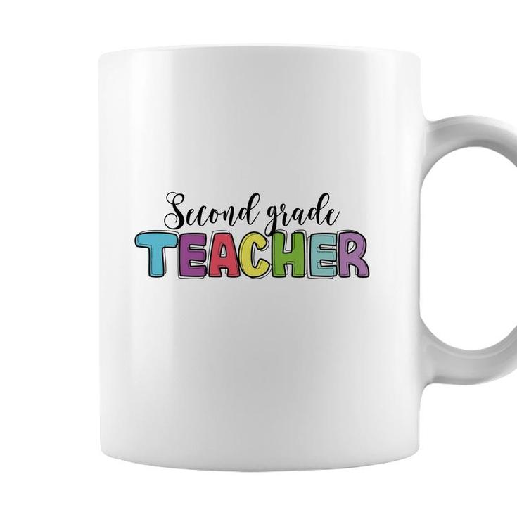 Second Grade Teacher Back To School Color Great Coffee Mug