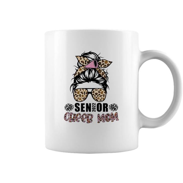 Senior 2022 Cheer Mom Cheerleader Parent Class Of 2022  Coffee Mug